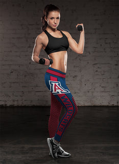 Fashion Gorgeous Fitting Fabulous Arizona Wildcats Leggings