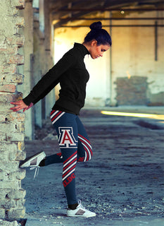 Straight Cute Beautiful Attractive Arizona Wildcats Leggings