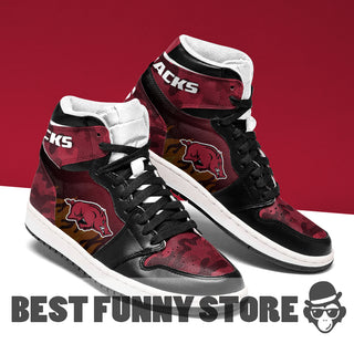 Camo Logo Arkansas Razorbacks Jordan Sneakers