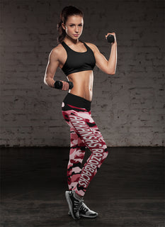 Camo Sporty Trending Fashion Fabulous Arkansas Razorbacks Leggings