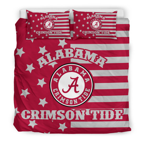 Evergreen Alabama Crimson Tide Vertical Linen Garden Flag - 18" X 12.5", Officially Licensed - View #3