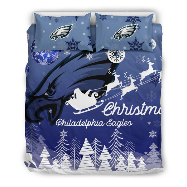 Merry Christmas Gift Philadelphia Eagles Bedding Sets Pro Shop – Best Funny  Store