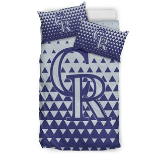 Full Of Fascinating Icon Pretty Logo Colorado Rockies Bedding Sets