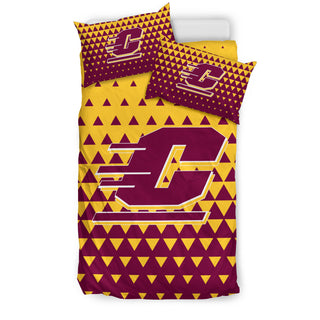 Full Of Fascinating Icon Pretty Logo Central Michigan Chippewas Bedding Sets