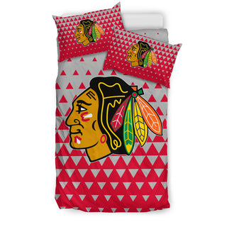 Full Of Fascinating Icon Pretty Logo Chicago Blackhawks Bedding Sets