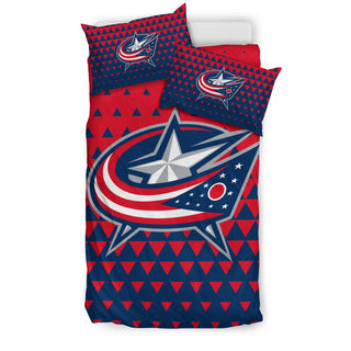 Full Of Fascinating Icon Pretty Logo Columbus Blue Jackets Bedding Sets