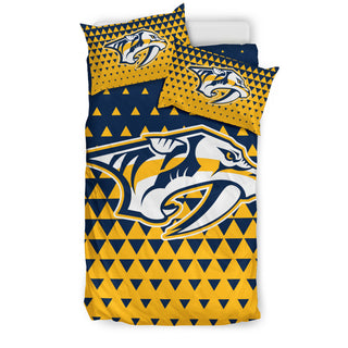 Full Of Fascinating Icon Pretty Logo Nashville Predators Bedding Sets