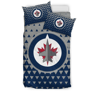 Full Of Fascinating Icon Pretty Logo Winnipeg Jets Bedding Sets