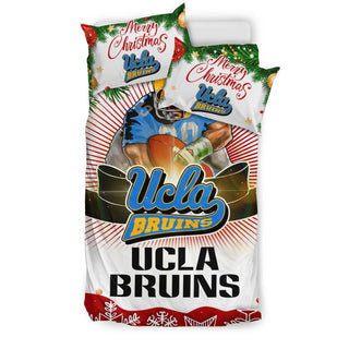 Funny Gift Shop Merry Christmas UCLA Bruins Bedding Sets