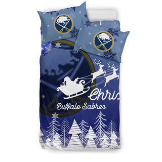 Merry Christmas Gift Buffalo Sabres Bedding Sets Pro Shop