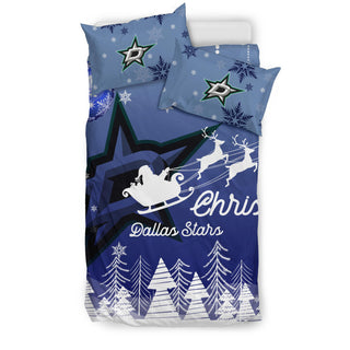 Merry Christmas Gift Dallas Stars Bedding Sets Pro Shop