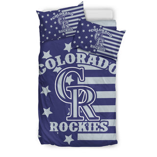 Star Mashup Column Colorado Rockies Bedding Sets