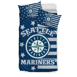 Star Mashup Column Seattle Mariners Bedding Sets