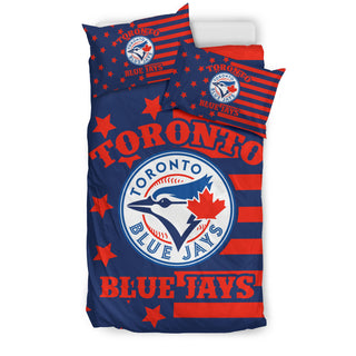Star Mashup Column Toronto Blue Jays Bedding Sets