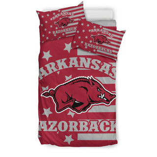 Star Mashup Column Arkansas Razorbacks Bedding Sets