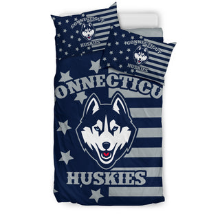 Star Mashup Column Connecticut Huskies Bedding Sets