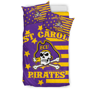 Star Mashup Column East Carolina Pirates Bedding Sets