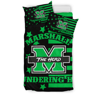 Star Mashup Column Marshall Thundering Herd Bedding Sets