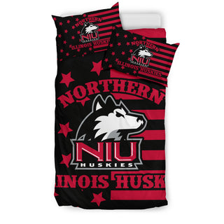 Star Mashup Column Northern Illinois Huskies Bedding Sets
