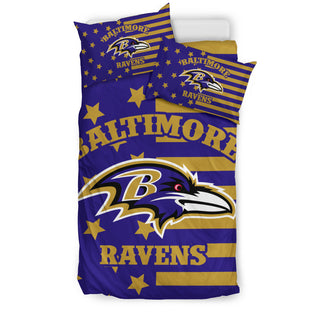 Star Mashup Column Baltimore Ravens Bedding Sets