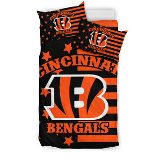 Star Mashup Column Cincinnati Bengals Bedding Sets