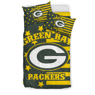 Star Mashup Column Green Bay Packers Bedding Sets