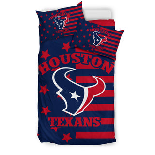 Star Mashup Column Houston Texans Bedding Sets