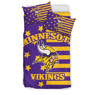 Star Mashup Column Minnesota Vikings Bedding Sets