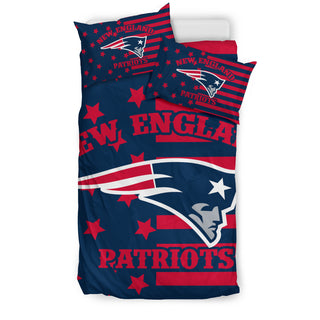 Star Mashup Column New England Patriots Bedding Sets