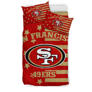 Star Mashup Column San Francisco 49ers Bedding Sets