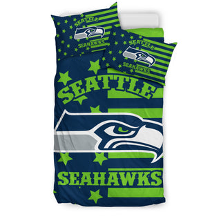 Star Mashup Column Seattle Seahawks Bedding Sets