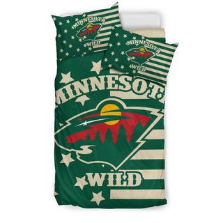 Star Mashup Column Minnesota Wild Bedding Sets