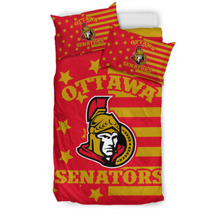 Star Mashup Column Ottawa Senators Bedding Sets