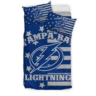 Star Mashup Column Tampa Bay Lightning Bedding Sets