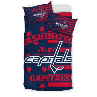 Star Mashup Column Washington Capitals Bedding Sets