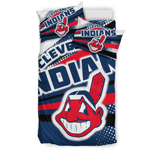 Colorful Shine Amazing Cleveland Indians Bedding Sets