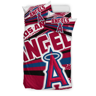 Colorful Shine Amazing Los Angeles Angels Bedding Sets