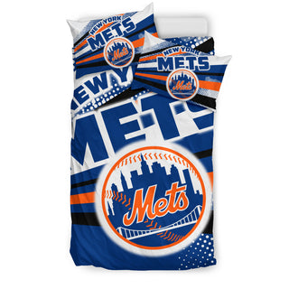 Colorful Shine Amazing New York Mets Bedding Sets