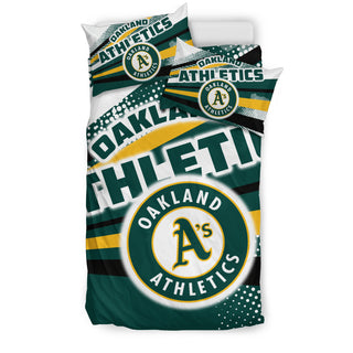 Colorful Shine Amazing Oakland Athletics Bedding Sets