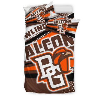 Colorful Shine Amazing Bowling Green Falcons Bedding Sets