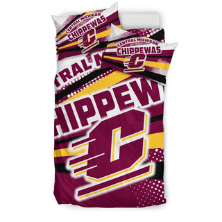 Colorful Shine Amazing Central Michigan Chippewas Bedding Sets
