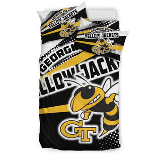 Colorful Shine Amazing Georgia Tech Yellow Jackets Bedding Sets