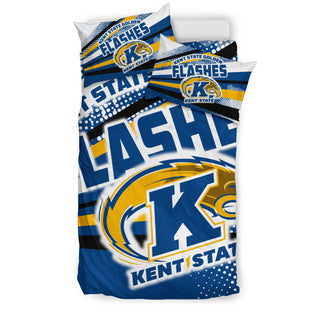 Colorful Shine Amazing Kent State Golden Flashes Bedding Sets