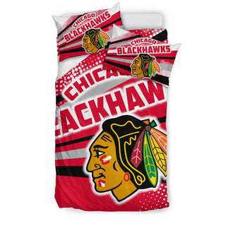 Colorful Shine Amazing Chicago Blackhawks Bedding Sets