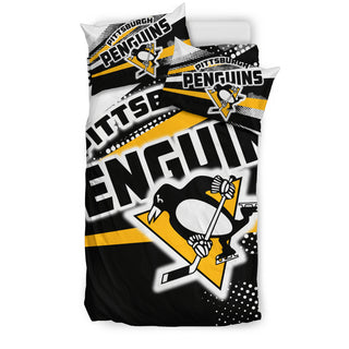 Colorful Shine Amazing Pittsburgh Penguins Bedding Sets