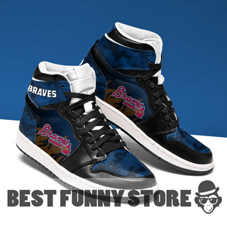 Camo Logo Atlanta Braves Jordan Sneakers