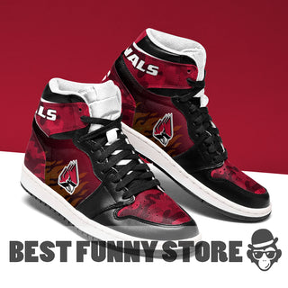 Camo Logo Ball State Cardinals Jordan Sneakers