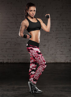 Camo Sporty Trending Fashion Fabulous Ball State Cardinals Leggings