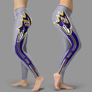 Charming Lovely Little Dots Along Body Baltimore Ravens Leggings