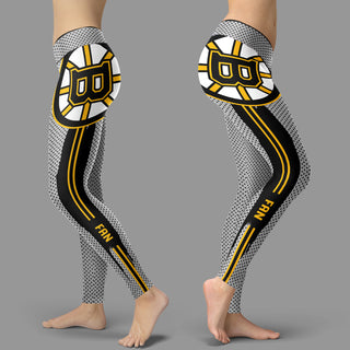 Charming Lovely Little Dots Along Body Boston Bruins Leggings